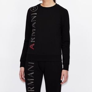 ARMANI Jersey Fleece Sweater